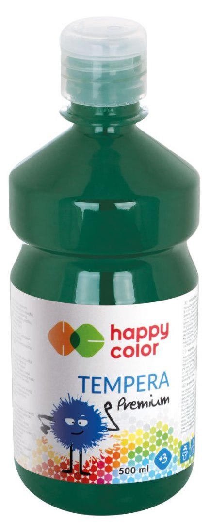 Farba tempera Premium 1000ml ciemnozielony Farba tempera Premium 1000ml ciemnozielony