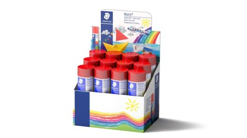 Klej w sztyfcie Noris Club 40g 12 szt. w display'u Staedtler Klej w sztyfcie Noris Club 40g 12 szt. w display'u Staedtler