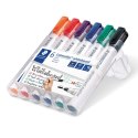 Komplet 6 markerów ścieralnych LUMOCOLOR Staedtler