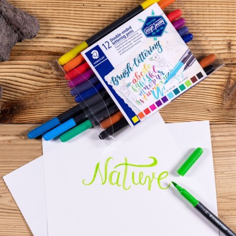 Pisak dwustronny Journey 1-6 i 0.5-0.8mm 12 kol. Staedtler Pisak dwustronny Journey 1-6 i 0.5-0.8mm 12 kol. Staedtler