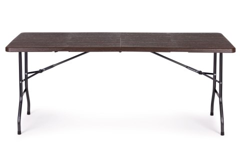 Stół cateringowy bankietowy ogrodowy składany 179x74 cm brązowy ModernHome Stół cateringowy bankietowy ogrodowy składany 179x74 cm brązowy ModernHome