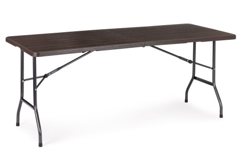 Stół cateringowy bankietowy ogrodowy składany 179x74 cm brązowy ModernHome Stół cateringowy bankietowy ogrodowy składany 179x74 cm brązowy ModernHome