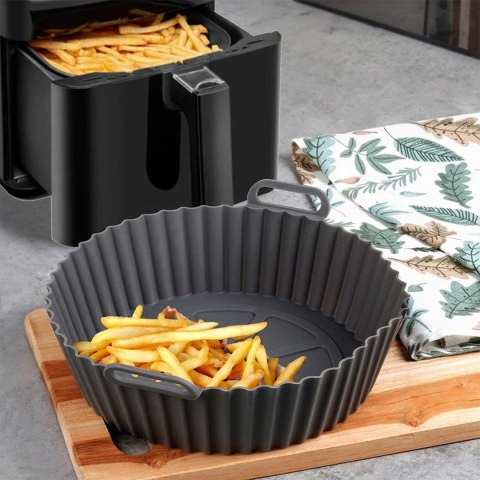 WKŁAD SILIKONOWY WIELORAZOWY DO FRYTOWNICY 20cm 279914 WKŁAD SILIKONOWY WIELORAZOWY DO FRYTOWNICY 20cm 279914