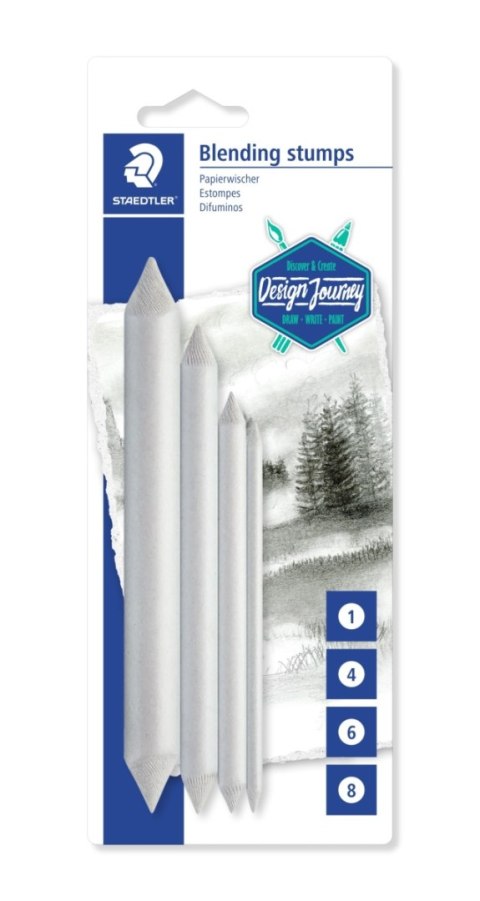 Wiszer/rozcieracz 4 rozm: 1 4 6 8 blister Staedtler Wiszer/rozcieracz 4 rozm: 1 4 6 8 blister Staedtler