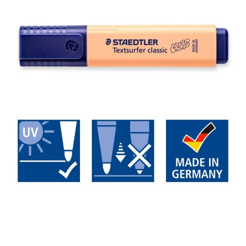 Zakreślacz Classic Colors 6 kol. w opak. Staedtler Zakreślacz Classic Colors 6 kol. w opak. Staedtler