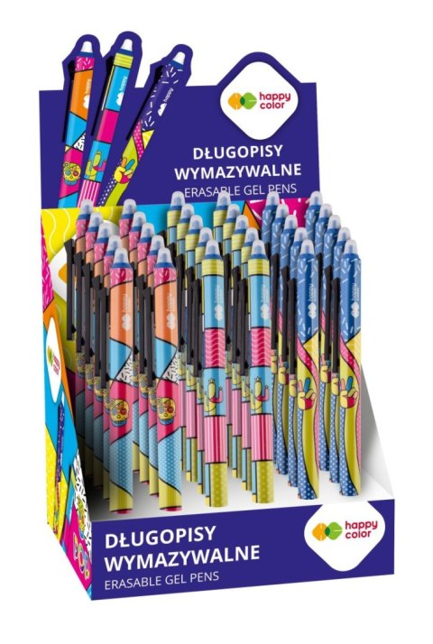 Display Długopis wymazywalny POP automatyczny 05 mm niebieski 30 szt