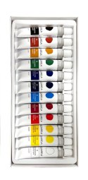 Farba akwarelowa STUDIO zestaw 12 kolorów x 12 ml