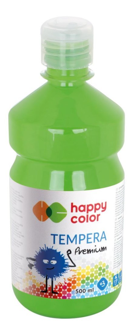 Farba tempera Premium 1000ml jasnozielony Farba tempera Premium 1000ml jasnozielony