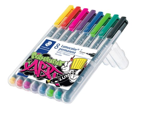 Foliopis Lumocolor ART F wodoodporny 8 kol (1 2 20 6 3 51 5 9) Staedtler Foliopis Lumocolor ART F wodoodporny 8 kol (1 2 20 6 3 51 5 9) Staedtler
