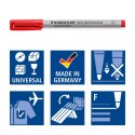 Foliopis Lumocolor F zmywalny 4 kol. (2 3 5 9) w etui box Staedtler