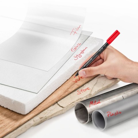 Foliopis Lumocolor M wodoodporny 6 kol. (12065345482) w opak. Staedtler Foliopis Lumocolor M wodoodporny 6 kol. (12065345482) w opak. Staedtler