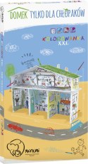 Kolorowanka składana 3D XXL Domek tylko dla chłopaków Monumi