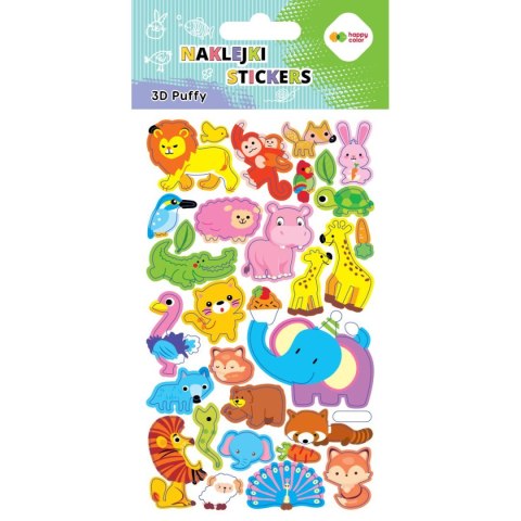 Naklejki 3D PUFFY BOX 2-KIDS 50 szt 10x20cm Naklejki 3D PUFFY BOX 2-KIDS 50 szt 10x20cm