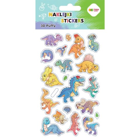 Naklejki 3D PUFFY BOX 2-KIDS 50 szt 10x20cm Naklejki 3D PUFFY BOX 2-KIDS 50 szt 10x20cm