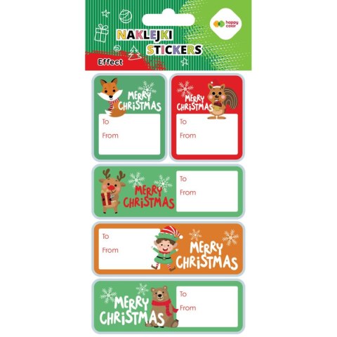 Naklejki EFFECT-Xmas- BOX1 50 szt 10x20cm Naklejki EFFECT-Xmas- BOX1 50 szt 10x20cm
