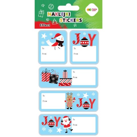 Naklejki EFFECT-Xmas- BOX1 50 szt 10x20cm Naklejki EFFECT-Xmas- BOX1 50 szt 10x20cm