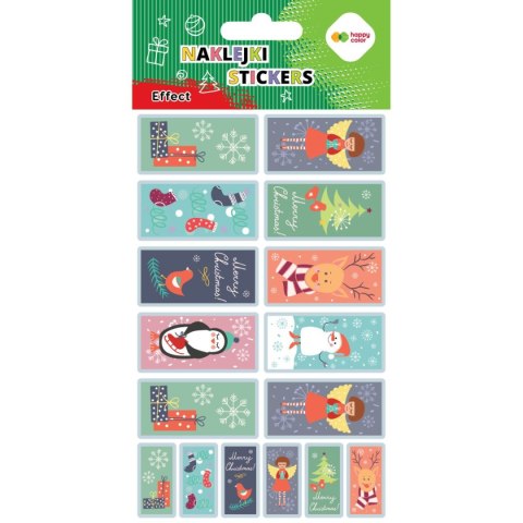 Naklejki EFFECT-Xmas- BOX1 50 szt 10x20cm Naklejki EFFECT-Xmas- BOX1 50 szt 10x20cm