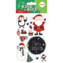 Naklejki EFFECT-Xmas- BOX2 50 szt 10x20cm