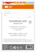 Podobrazie bawełniane 40x60 impregnowane białe tablica malarska MDF 4mm