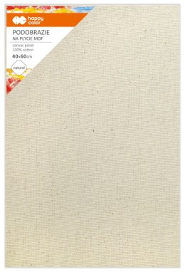 Podobrazie bawełniane 40x60 impregnowane naturalne tablica malarska MDF 4mm