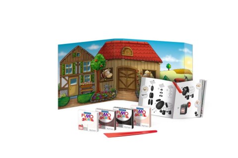 Zestaw FIMO Kids Form&Play Farma 4 x 42g + akcesoria Staedtler Zestaw FIMO Kids Form&Play Farma 4 x 42g + akcesoria Staedtler