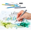 Zestaw akwarelowy Hand Lettering 8pis ołówek gumka pędzel wodny Staedtler