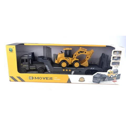 CIĘŻARÓWKA-LAWETA ŚW./DŹW. + POJAZD CIĘŻARÓWKA-LAWETA ŚW./DŹW. + POJAZD