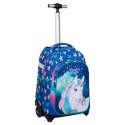 COLORINO SCHOOL - JACK - PLECAK SZKOLNY NA KÓŁKACH - UNICORN