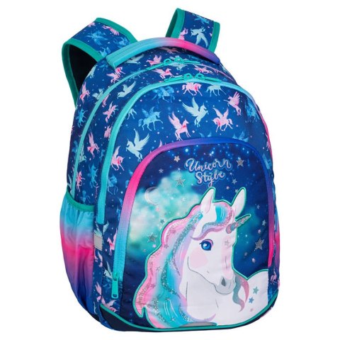 COLORINO SCHOOL - PRIMER - PLECAK SZKOLNY - UNICORN
