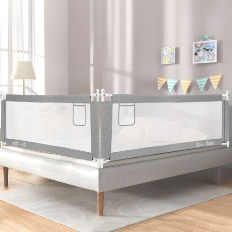 Barierka ochronna na łóżko 180 cm osłona zabezpieczenie dla dzieci ECOTOYS Barierka ochronna na łóżko 180 cm osłona zabezpieczenie dla dzieci ECOTOYS