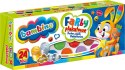 Farby plakatowe 24 kolory 10 ml ZWIERZAKI UCZNIAKI