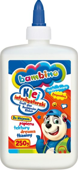 Klej introligatorski display 6 sztuk 250 g ZWIERZAKI UCZNIAKI