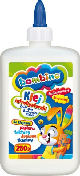 Klej introligatorski display 6 sztuk 250 g ZWIERZAKI UCZNIAKI
