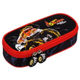 Piórnik saszetka usztywniona z wewnętrzną klapką PCL1 HOT WHEELS