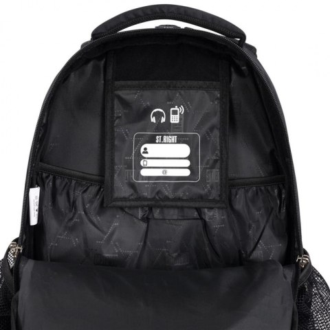 Plecak 4 komorowy 17" BP5 ST.BLACK VINTAGE Plecak 4 komorowy 17" BP5 ST.BLACK VINTAGE