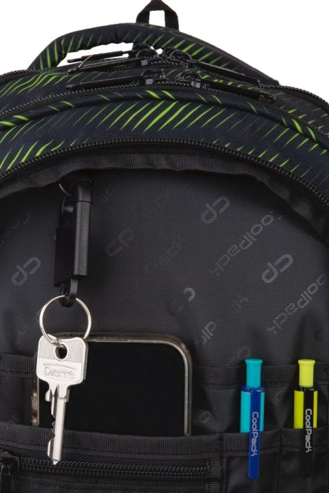 COOLPACK - FACTOR - PLECAK MŁODZIEŻOWY - LIMEH COOLPACK - FACTOR - PLECAK MŁODZIEŻOWY - LIMEH