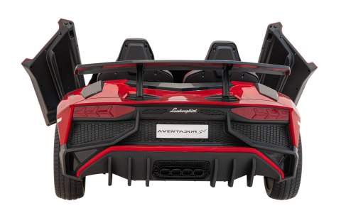 Pojazd Lamborghini Aventador SV Czerwony Pojazd Lamborghini Aventador SV Czerwony