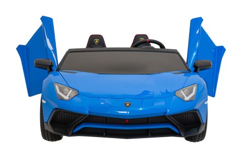 Pojazd Lamborghini Aventador SV Niebieski Pojazd Lamborghini Aventador SV Niebieski