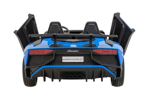 Pojazd Lamborghini Aventador SV Niebieski Pojazd Lamborghini Aventador SV Niebieski