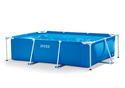 Basen stelażowy ogrodowy prostokątny 220 x 150cm 28270 INTEX Basen stelażowy ogrodowy prostokątny 220 x 150cm 28270 INTEX
