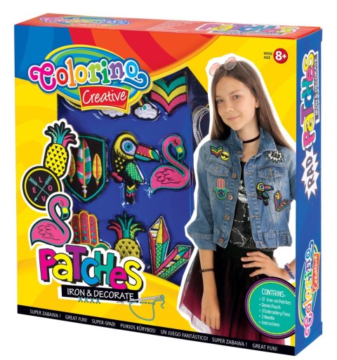 Colorino creative naszywki do dekorowania Colorino creative naszywki do dekorowania