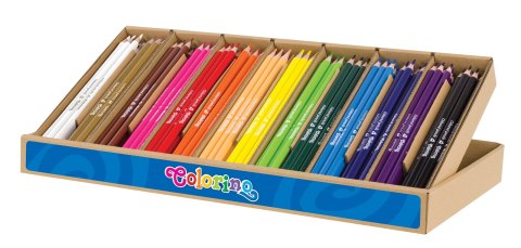 Colorino kids kredki ołówkowe trójkątne 14 kolorów 168 sztuk display Colorino kids kredki ołówkowe trójkątne 14 kolorów 168 sztuk display
