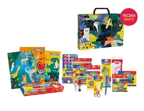 Colorino wyprawka szkolna premium + TECZKA GRATIS Colorino wyprawka szkolna premium + TECZKA GRATIS