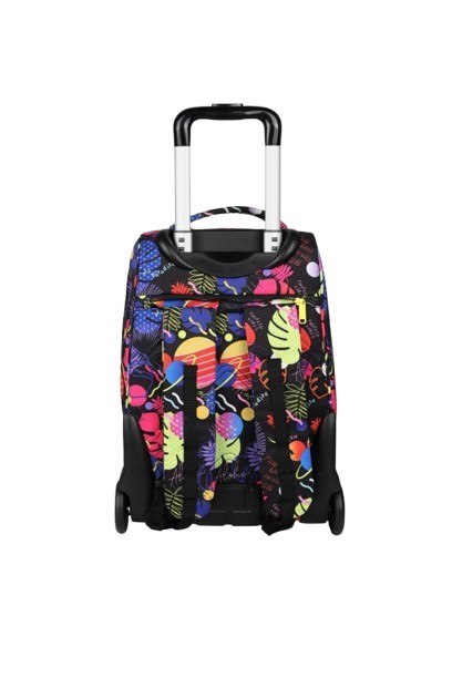 DISNEY BLACK - COMPACT - PLECAK MŁODZIEŻOWY NA KÓŁKACH - STITCH DISNEY BLACK - COMPACT - PLECAK MŁODZIEŻOWY NA KÓŁKACH - STITCH