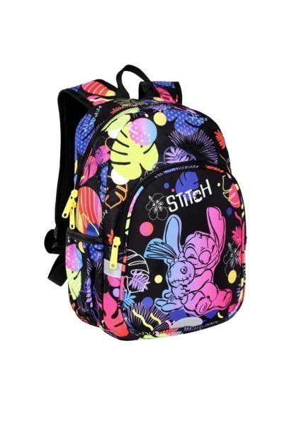 DISNEY BLACK - TOBY - PLECAK DZIECIĘCY (14") - STITCH