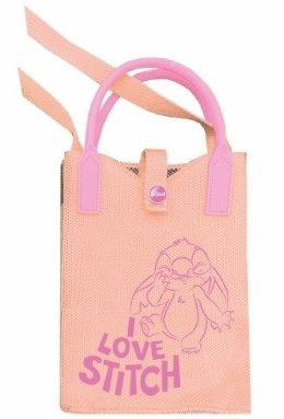 DISNEY FASHION - TOREBKA NA RAMIĘ - PEACH - STITCH PASTEL