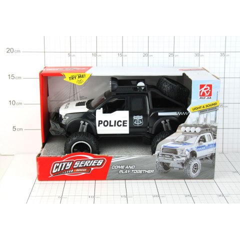 JEEP POLICYJNY ŚW./DŹW. W PUDEŁKU JEEP POLICYJNY ŚW./DŹW. W PUDEŁKU