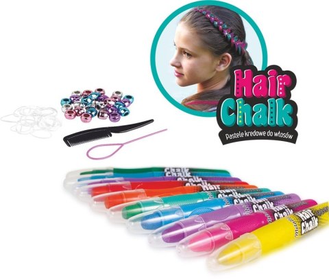 Pastele kredowe do włosów colorino kids 10 sztuk Pastele kredowe do włosów colorino kids 10 sztuk