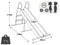 Zjeżdżalnia dla dzieci ogrodowa ślizg 183 cm stal tworzywo - 44106 INTEX