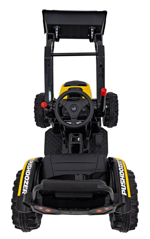 Koparka Traktor na akumulator dla dzieci Żółty + Ruchome Ramię Łyżka + Pilot + Wolny Start + Radio FM + LED Koparka Traktor na akumulator dla dzieci Żółty + Ruchome Ramię Łyżka + Pilot + Wolny Start + Radio FM + LED